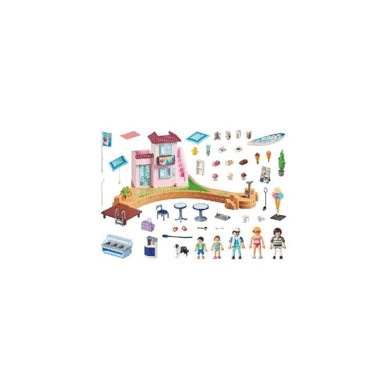 HELADERIA EN EL PUERTO PLAYMOBIL 70279
