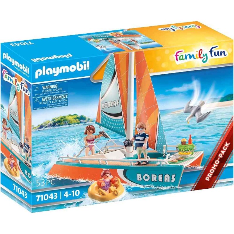 PLAYMOBIL FAMILY FUN CATAMARÁN - 71043