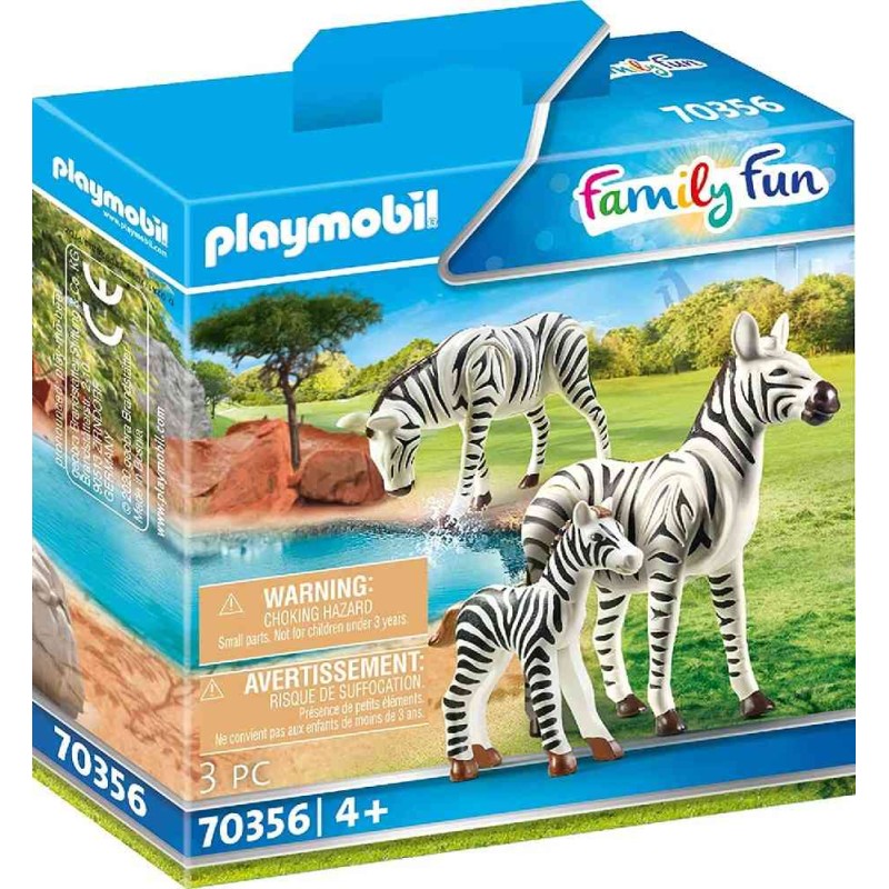 CEBRAS CON BEBE - PLAYMOBIL 70356 FAMILY