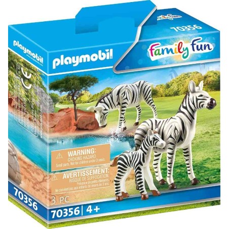 CEBRAS CON BEBE - PLAYMOBIL 70356 FAMILY