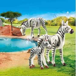 CEBRAS CON BEBE - PLAYMOBIL 70356 FAMILY 2