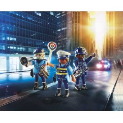 SET 3 FIGURAS POLICIA - PLAYMOBIL 70669 2