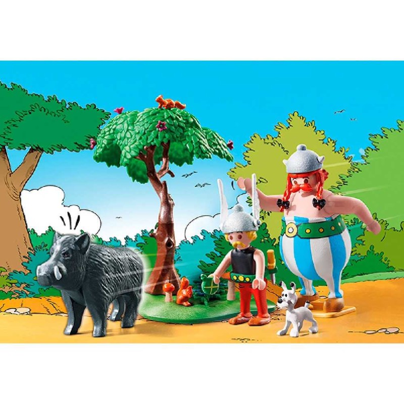 ASTERIX: LA CAZA DEL JABALI
