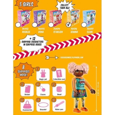 EDWINA - COMIC WORLD PLAYMOBIL 70476