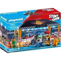 STUNTSHOW TIENDA TALLER - PLAYMOBIL 7055