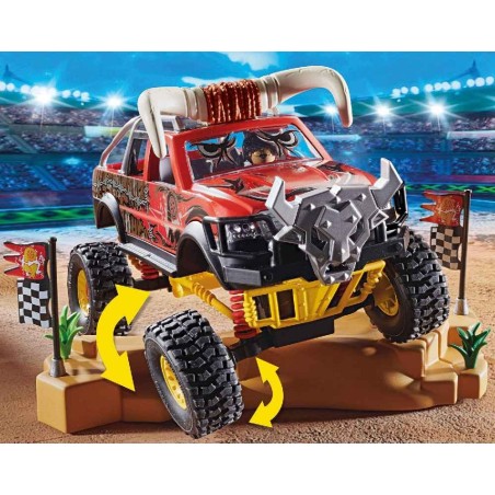 STUNTSHOW MONSTER TRUCK HORNED 70549