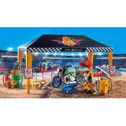 STUNTSHOW TIENDA TALLER - PLAYMOBIL 7055 2
