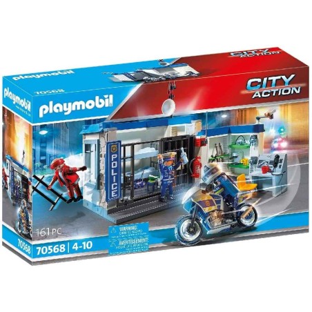 POLICIA: ESCAPE DE LA PRISION PLAYMOBIL 