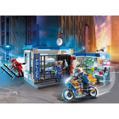 POLICIA: ESCAPE DE LA PRISION PLAYMOBIL 