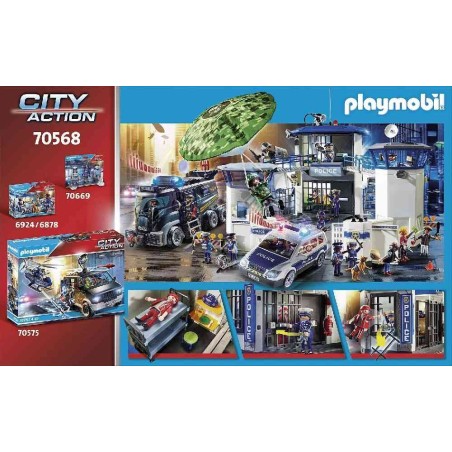 POLICIA: ESCAPE DE LA PRISION PLAYMOBIL 