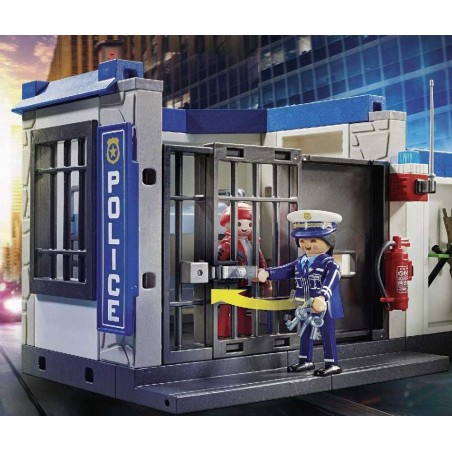 POLICIA: ESCAPE DE LA PRISION PLAYMOBIL 