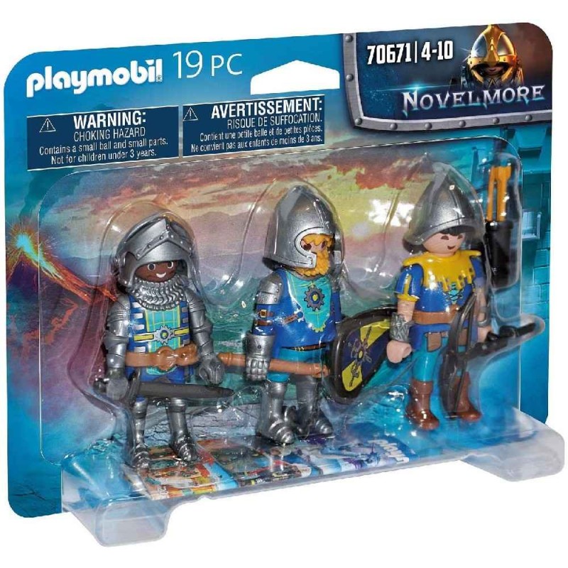 SET DE 3 CABALLEROS DE NOVELMORE - PLAYM