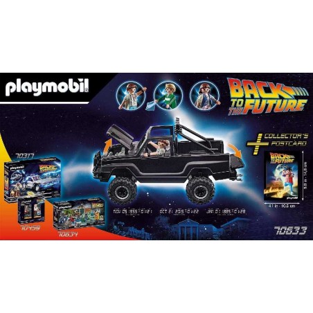 BACK TO THE FUTURE CAMIONETA PICK-UP MAR