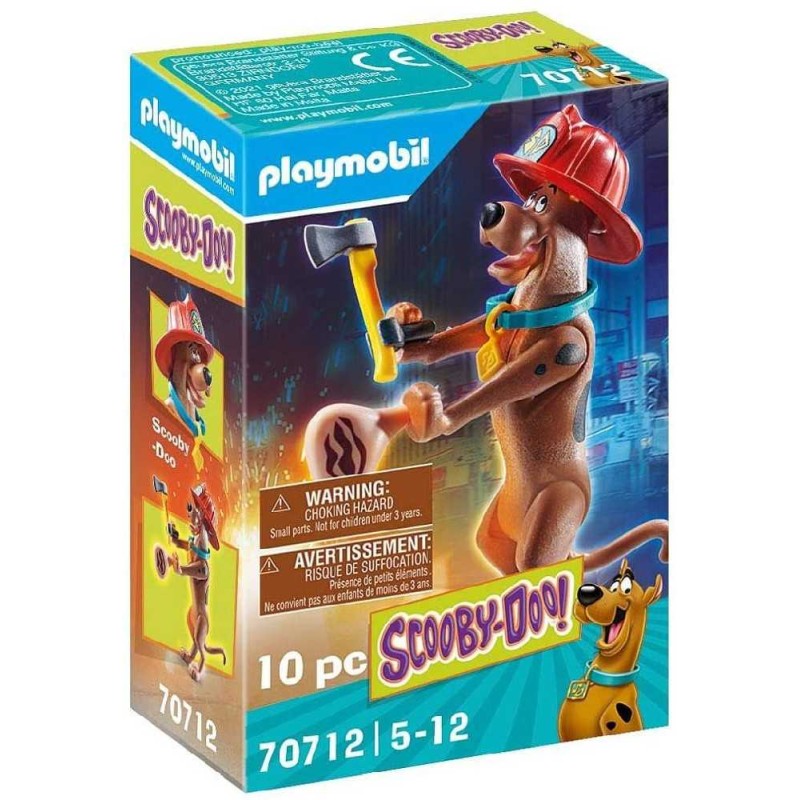 SCOOBY-DOO! FIGURA COLECCIONABLE BOMBERO