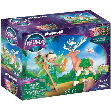 FOREST FAIRY CON ANIMAL DEL ALMA PLAYMOB