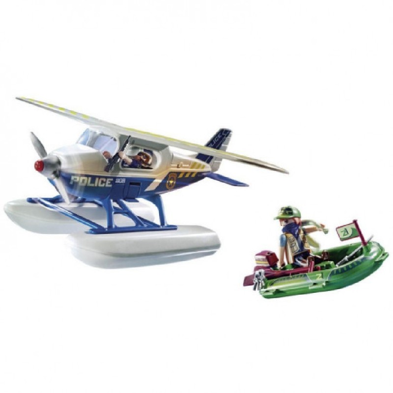 PLAYMOBIL POLICIA HIDROAVION PERSECUCION
