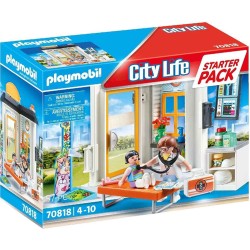PLAYMOBIL CITY LIFE STARTER PACK PEDIATR