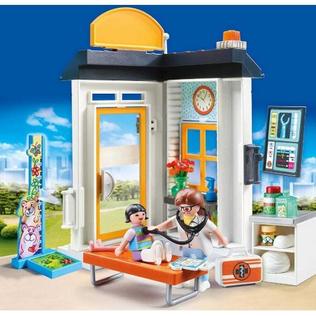 PLAYMOBIL CITY LIFE STARTER PACK PEDIATR