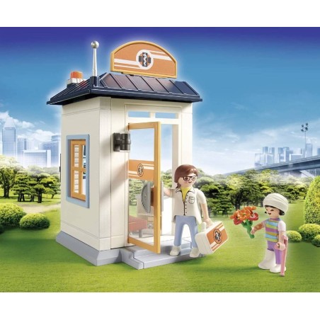 PLAYMOBIL CITY LIFE STARTER PACK PEDIATR