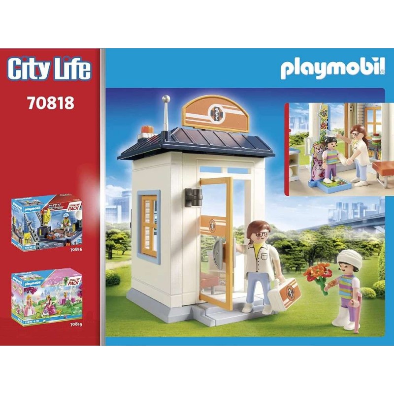 PLAYMOBIL CITY LIFE STARTER PACK PEDIATR