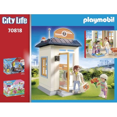 PLAYMOBIL CITY LIFE STARTER PACK PEDIATR