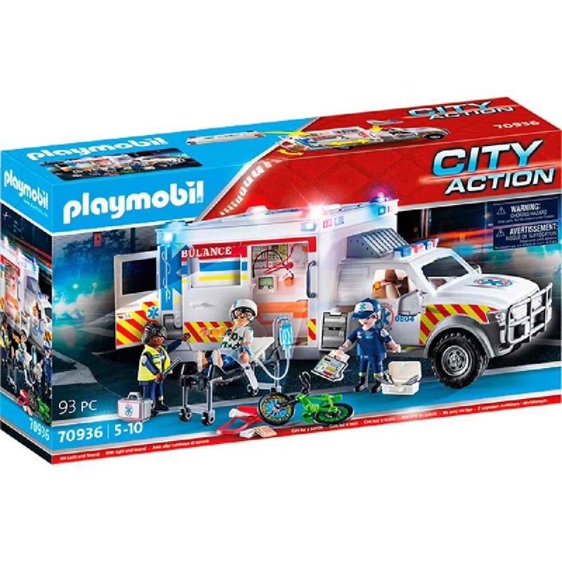 VEHICULO DE RESCATE: US AMBULANCE PLAYMO