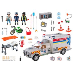 VEHICULO DE RESCATE: US AMBULANCE PLAYMO 2