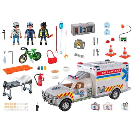 VEHICULO DE RESCATE: US AMBULANCE PLAYMO