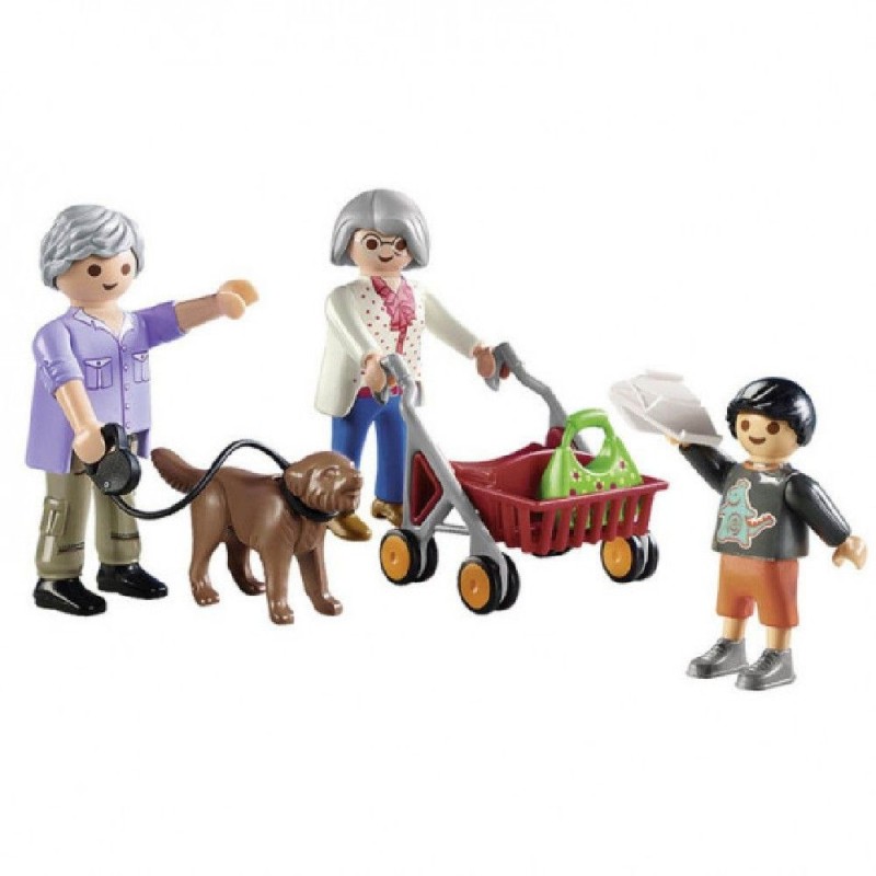 ABUELOS Y NIETO PLAYMOBIL CITYLIFE 70990