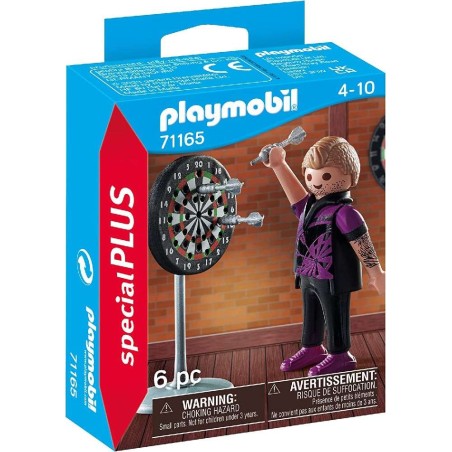 JUGADOR DE DARDOS - PLAYMOBIL 71165