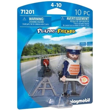 POLICIA DE TRAFICO PLAYMOBIL 71201