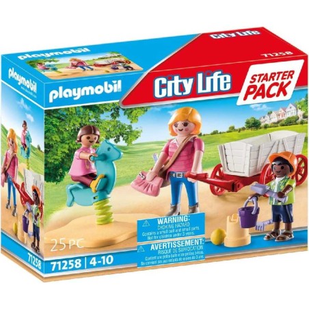 EDUCADORA CON CARRITO PLAYMOBIL STARTER 