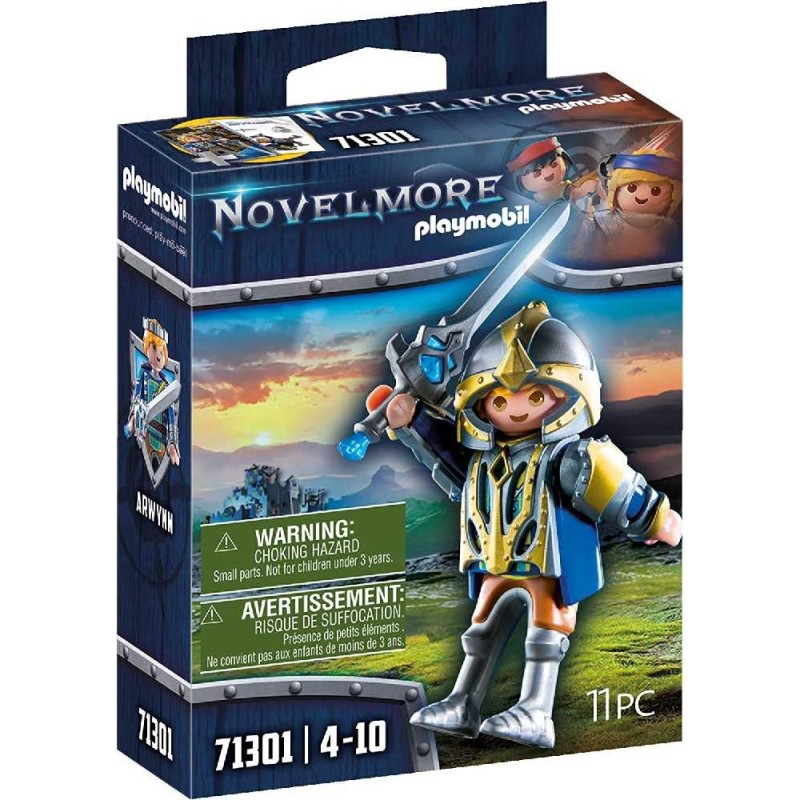 PLAYMOBIL NOVELMORE - ARWYNN CON INVINCI