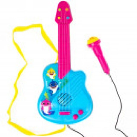 BABY SHARK SET DE MICROFONO Y GUITARRA