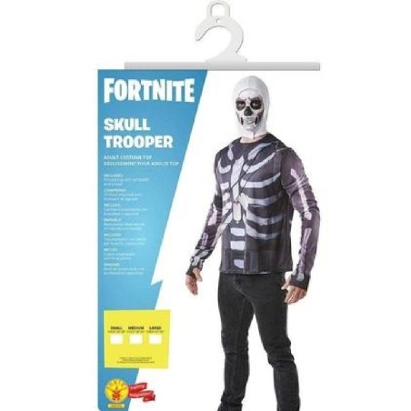 DISFRAZ CAMISETA SKULL TROOPER FORTNITE 