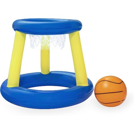 CANASTA CON PELOTA HINCHABLE