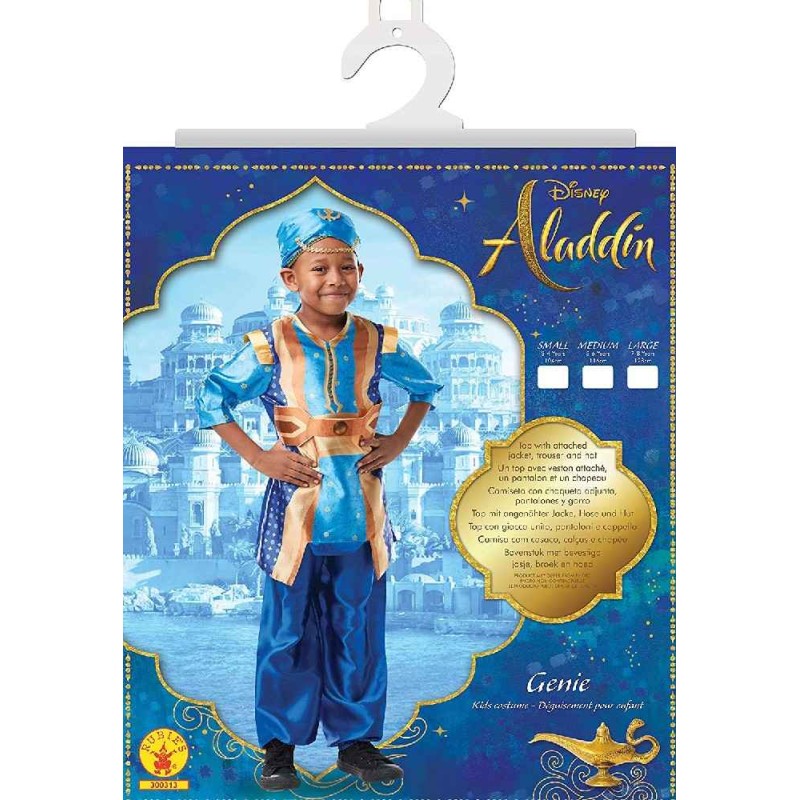 DISFRAZ GENIO DE LA LAMPARA - ALADDIN 3-
