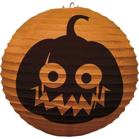 FAROL CALABAZA C/LUZ 25CM