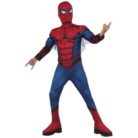 DISFRAZ SPIDERMAN HC MUSC. CAJA 7-8 AÑOS