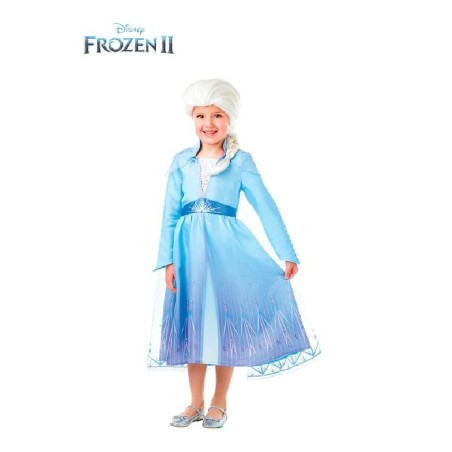 DISFRAZ ELSA DE FROZEN 2 LUJO EN CAJA 7-