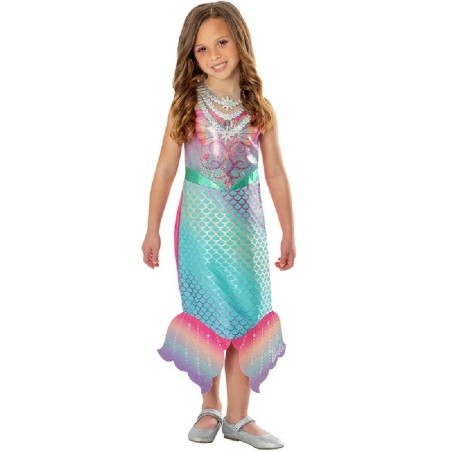 DISFRAZ BARBIE SIRENA DELUXE 7-8 AÑOS