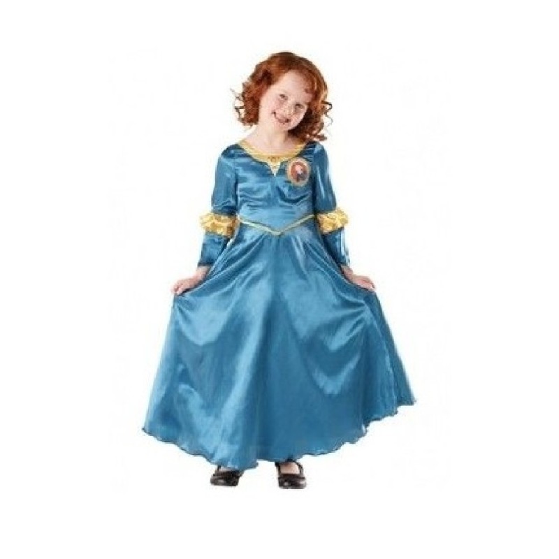 DISFRAZ PRINCESA MERIDA BRAVE 3-4 AÑOS
