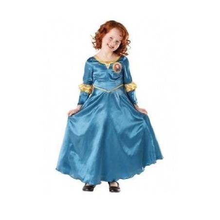 DISFRAZ PRINCESA MERIDA BRAVE 3-4 AÑOS