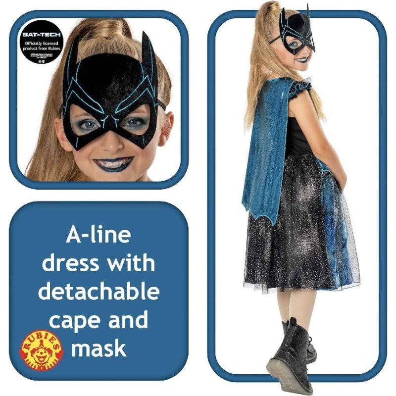 DISFRAZ BATGIRL BAT-TECH DELUXE 7-8 AÑOS