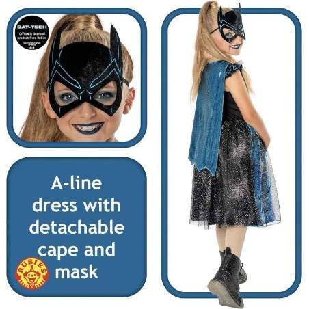DISFRAZ BATGIRL BAT-TECH DELUXE 7-8 AÑOS