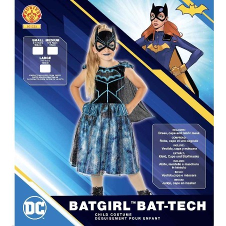 DISFRAZ BATGIRL BAT-TECH DELUXE 7-8 AÑOS