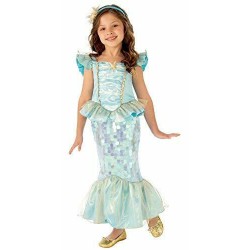 DISFRAZ SIRENA AZUL 8-10 AÑOS