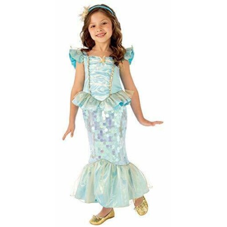 DISFRAZ SIRENA AZUL 5-7 AÑOS