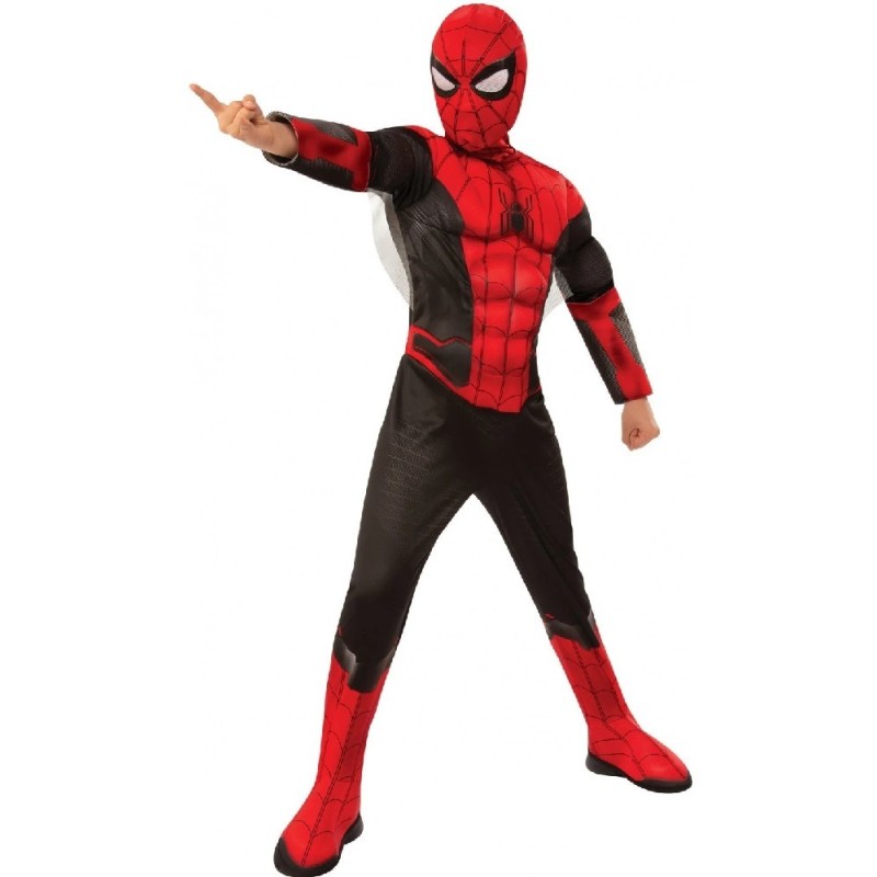 DISFRAZ SPIDERMAN DELUXE MUSCULOSO 3-4 A