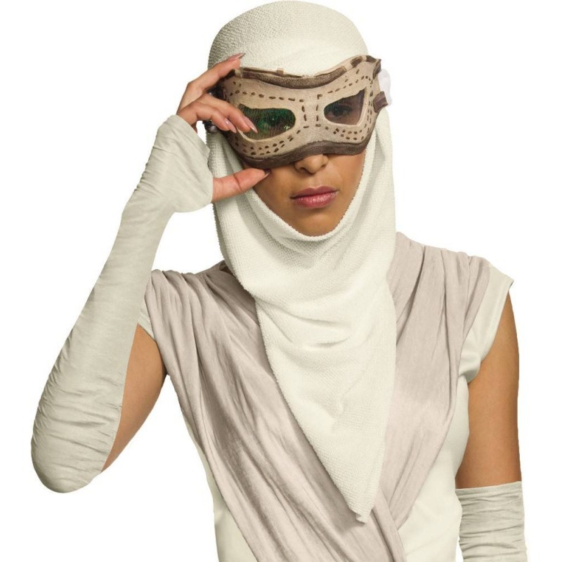 REY MASCARA CON CAPUCHA - STAR WARS ADUL